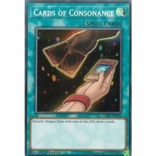 Cards of Consonance (LCKC-EN092) Secret Rare Unlimited