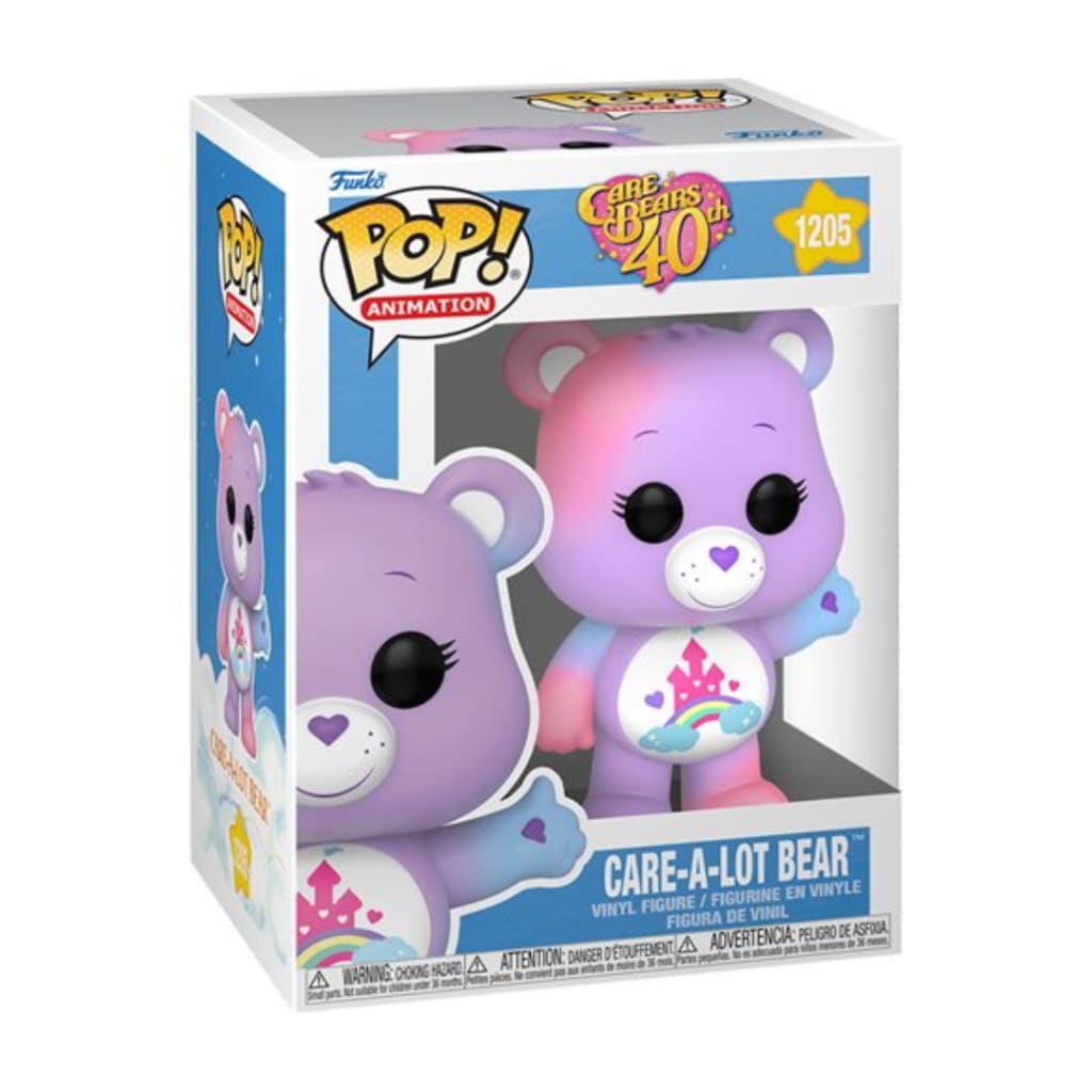 Care Bears 40th Anniversary Care-a-Lot Bear Pop! Vinyl