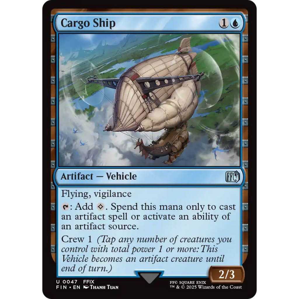 Cargo Ship (FIN-047) Foil - Single