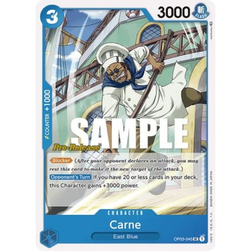 Carne OP03-045 UC Pillars of Strength Pre-Release Cards