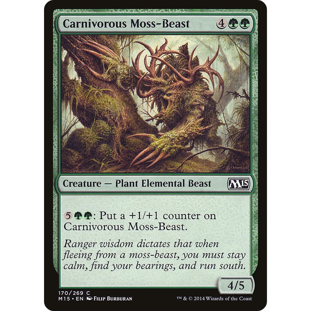 Carnivorous Moss-Beast (M15-170) Foil - Single