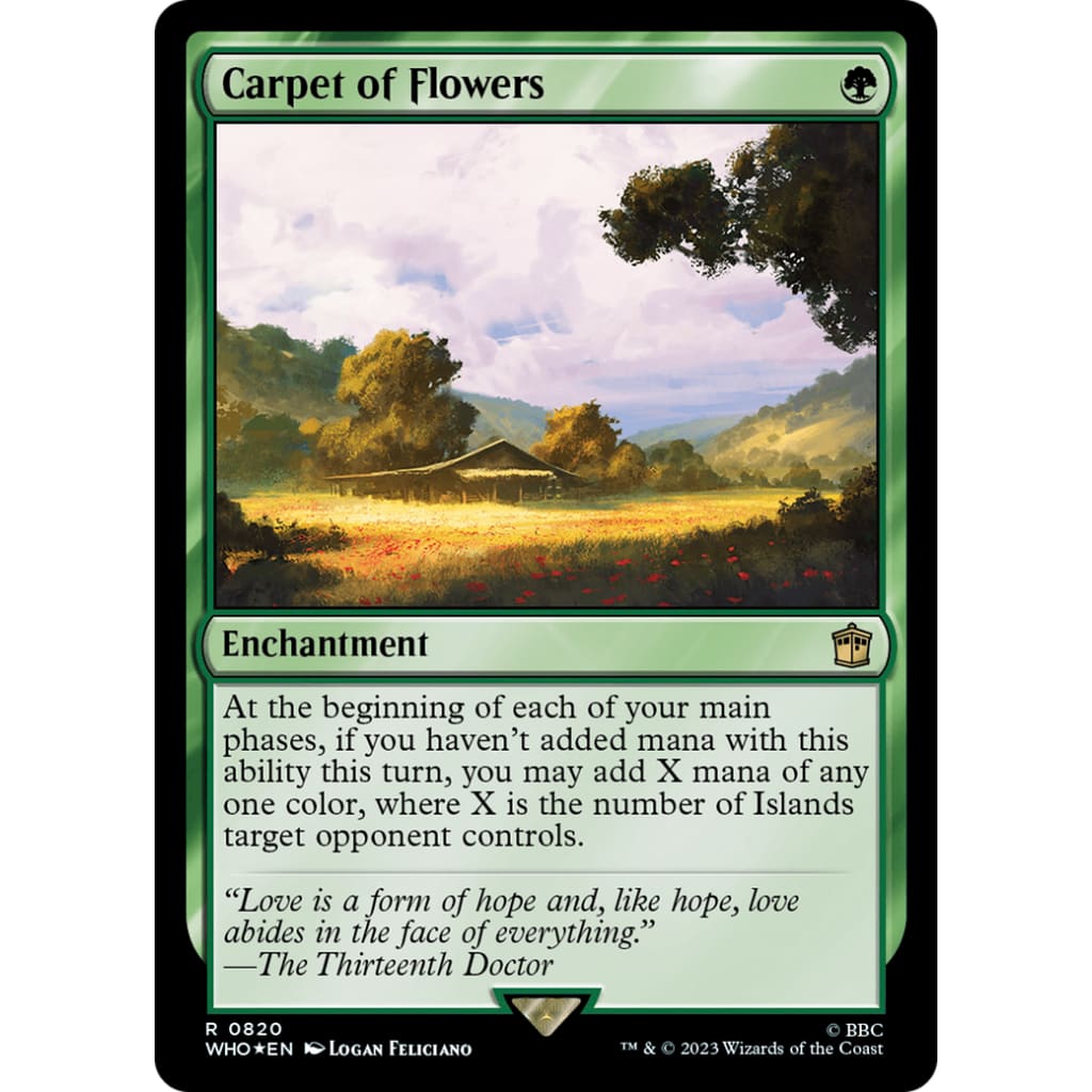 Carpet of Flowers (WHO-820) Foil - Single