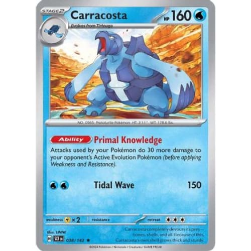 Carracosta (38) Rare Classic Reverse Holofoil - Single