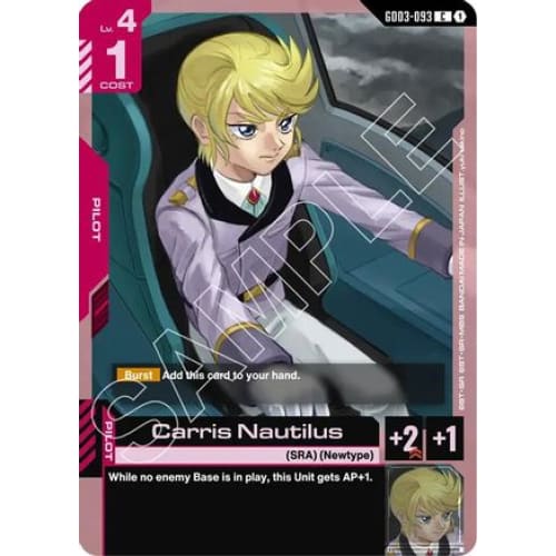 Carris Nautilus (GD03-093) - Steel Requiem - Single