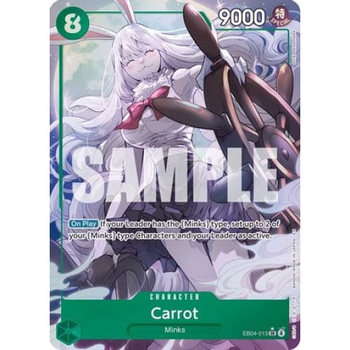 Carrot (Alternate Art) EB04-013 SR The Azure Sea’s Seven
