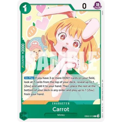 Carrot EB02-013 C Extra Booster: Anime 25th Collection