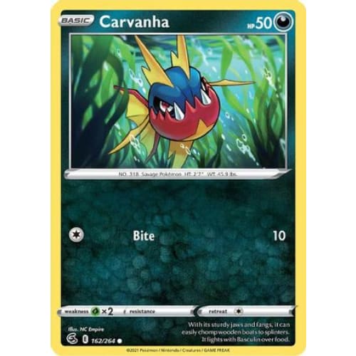 Carvanha (162/264) Common - Single
