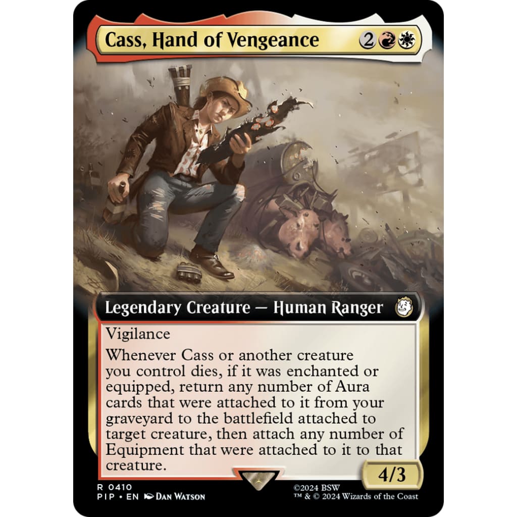 Cass Hand of Vengeance (PIP-410): (Extended Art) Foil