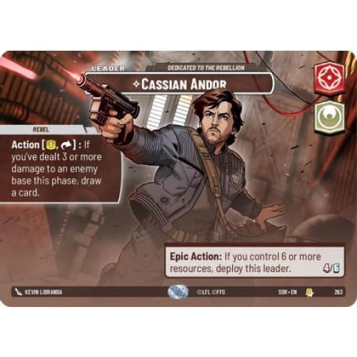 Cassian Andor - Dedicated to the Rebellion (Showcase) (263)