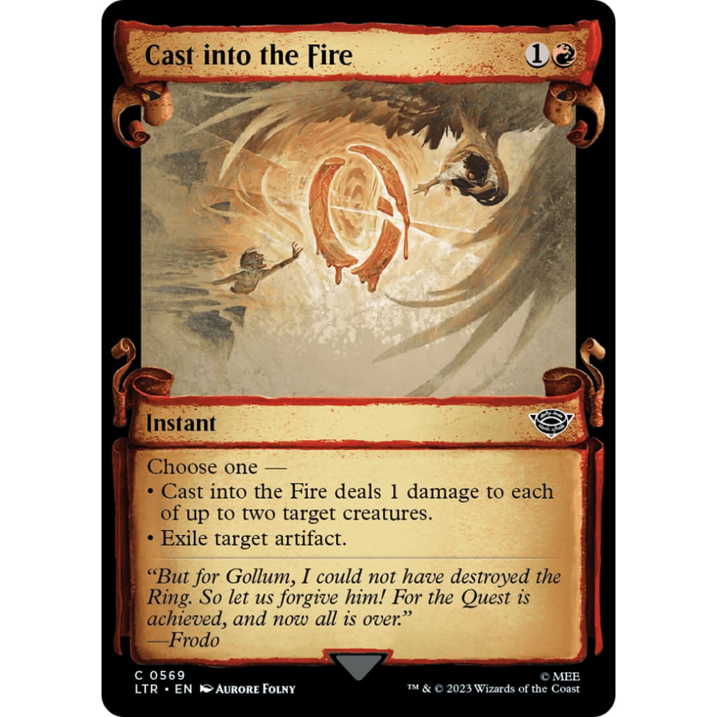 Cast into the Fire (LTR-569): (Showcase) - Single