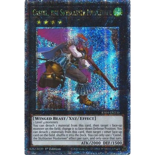 Castel the Skyblaster Musketeer (Quarter Century Secret