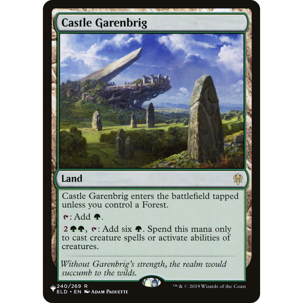 Castle Garenbrig (PLST-ELD-240) - Single