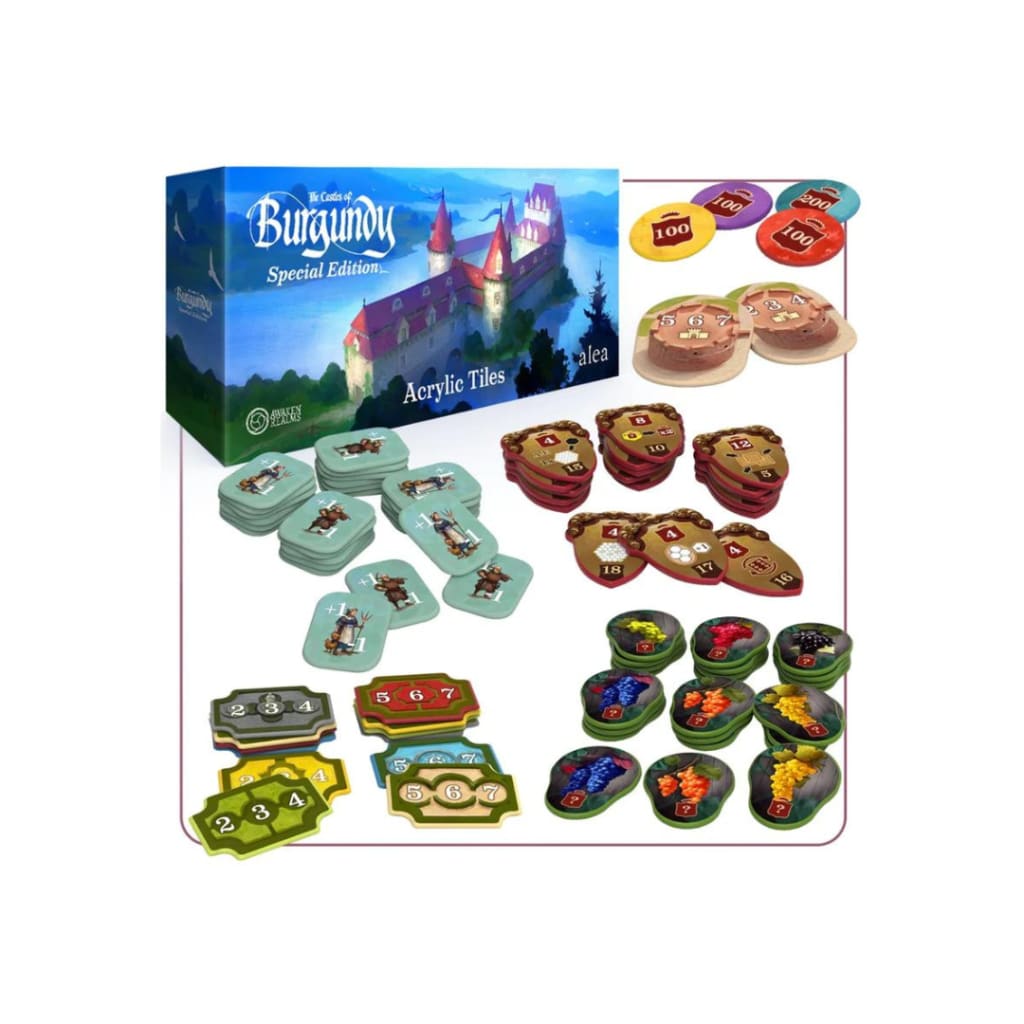 The Castles of Burgundy Special Edition Upgraded Acrylic