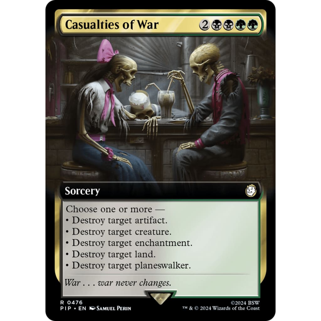 Casualties of War (PIP-476): (Extended Art) - Single