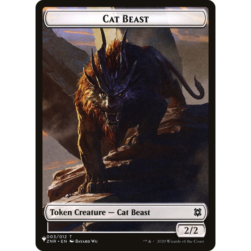 Cat Beast (PLST-TZNR-3) - Single