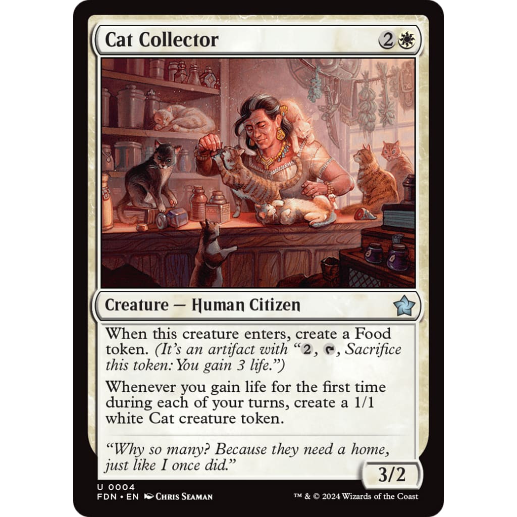 Cat Collector (FDN-004) - Single