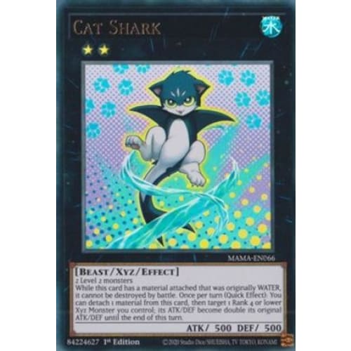 Cat Shark (MAMA-EN066) Ultra Rare 1st Edition - Single