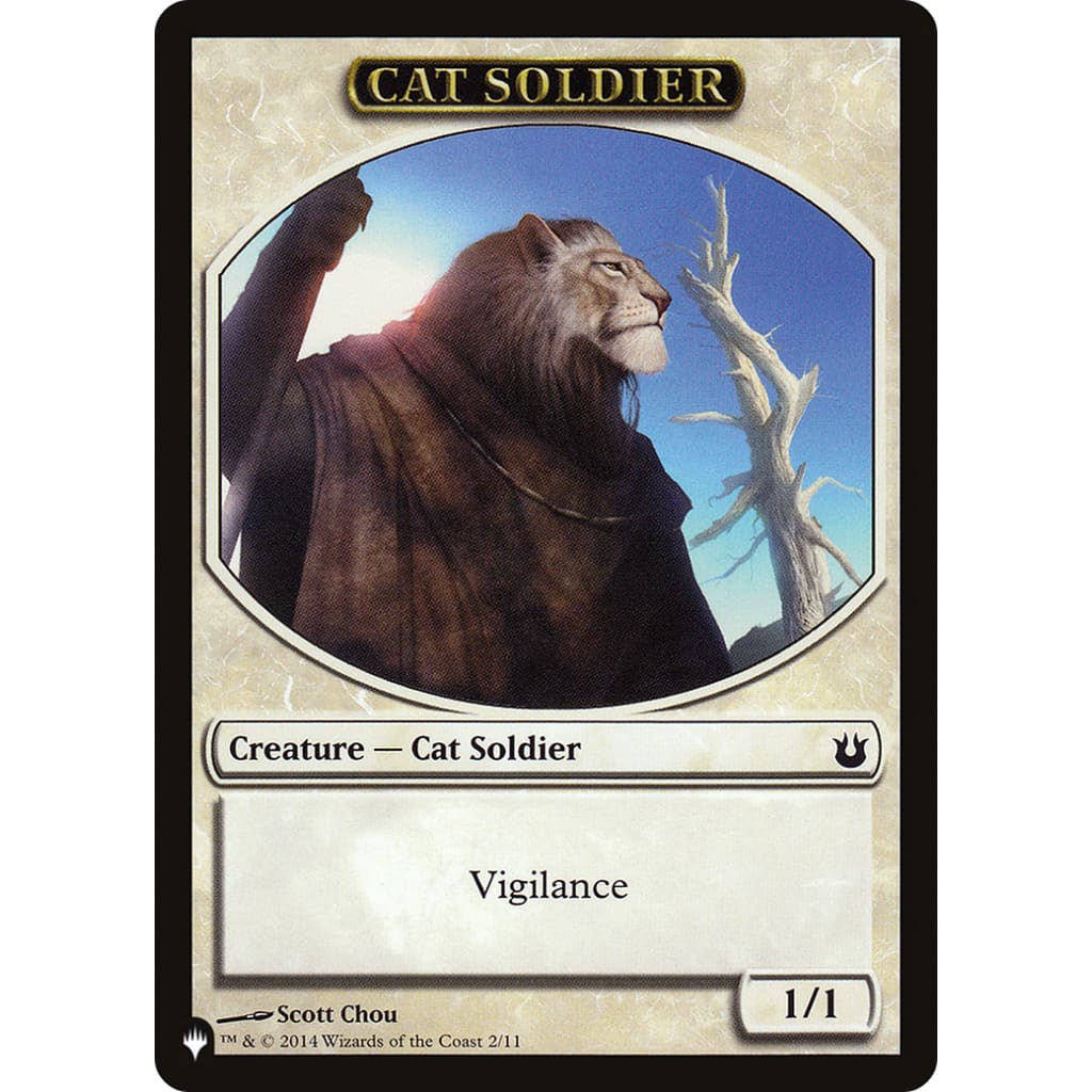 Cat Soldier (PLST-TBNG-2) - Single