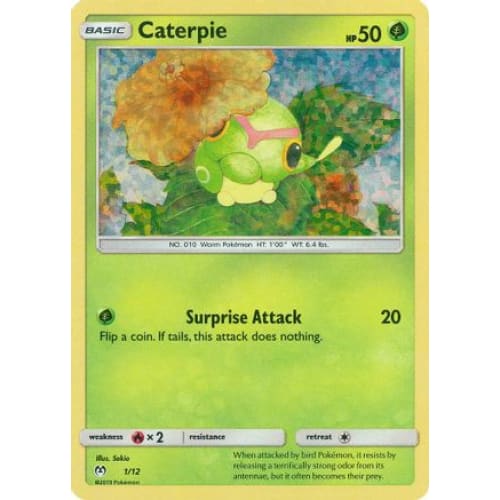 Caterpie (001/012) Promo Holofoil - Single