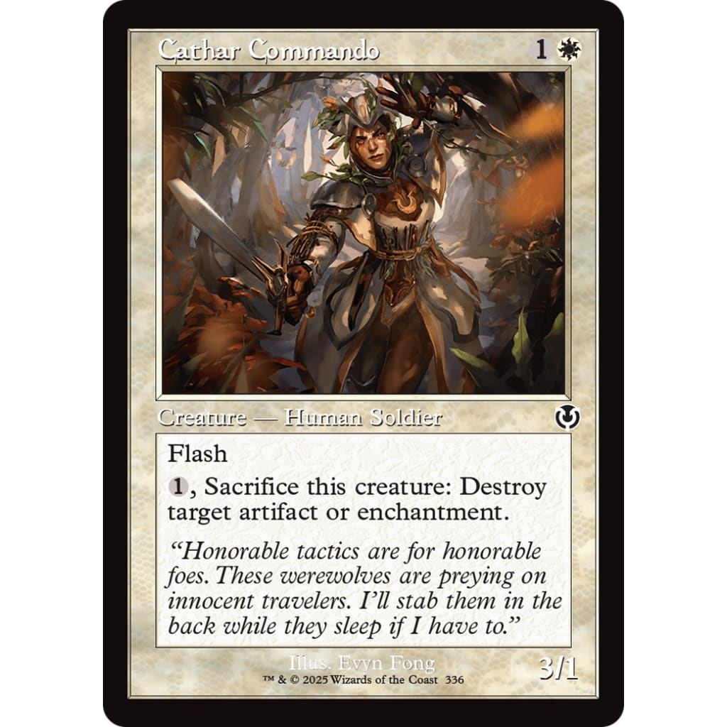 Cathar Commando (Retro Frame) (INR-336) - Single