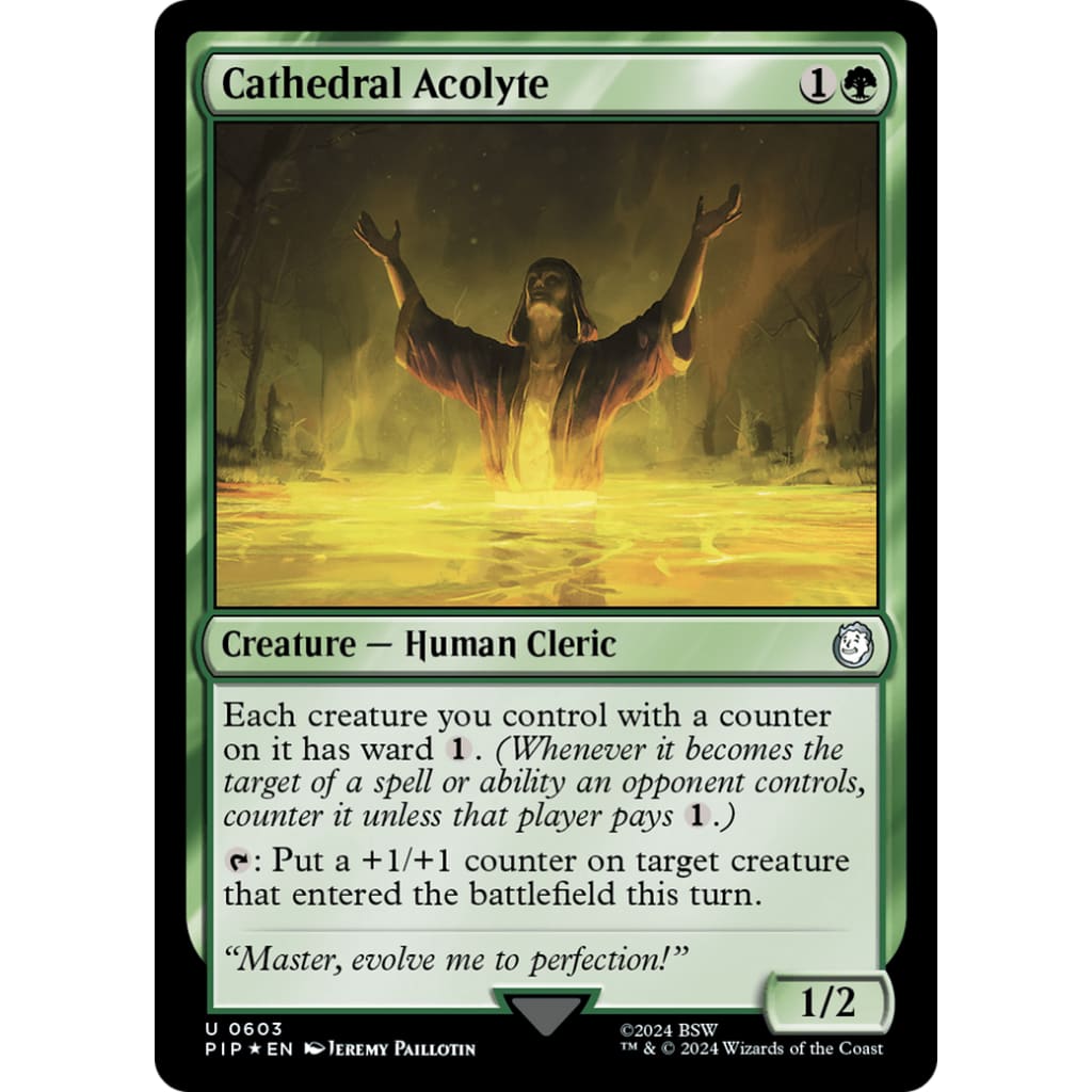 Cathedral Acolyte (PIP-603) Foil - Single