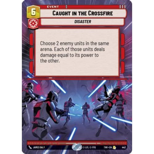 Caught in the Crossfire (Hyperspace) (442) - Single