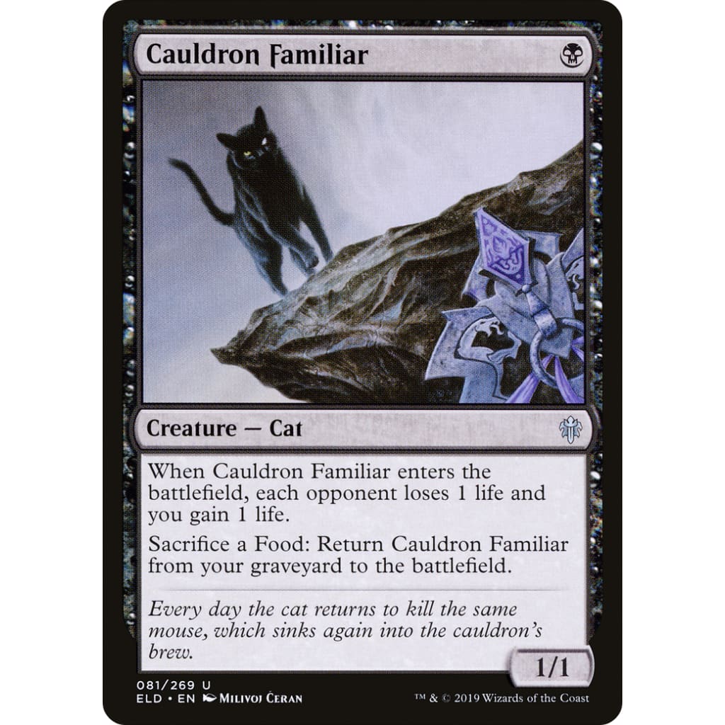 Cauldron Familiar (ELD-081) Foil - Single