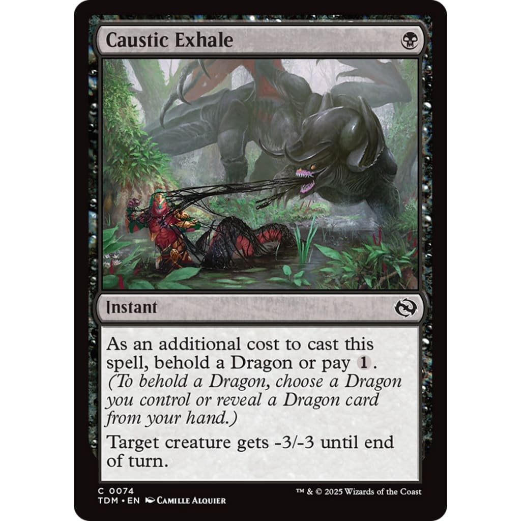 Caustic Exhale (TDM-074) Foil - Single
