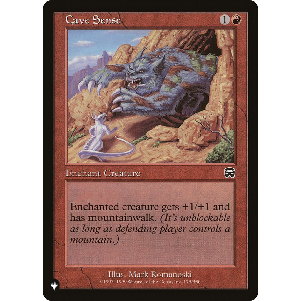 Cave Sense (PLST-MMQ-179) - Single