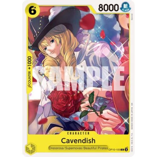 Cavendish - OP10-105 (Reprint) C Premium Booster -The Best-