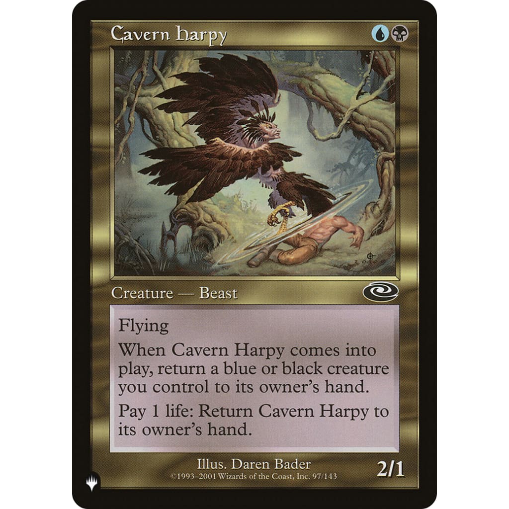 Cavern Harpy (PLST-PLS-97) - Single