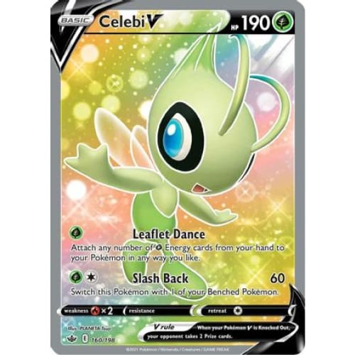 Celebi V (160/198) Ultra Rare Holofoil - Single