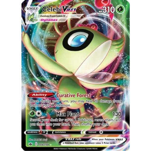 Celebi VMAX (008/198) Holo Rare Holofoil - Single