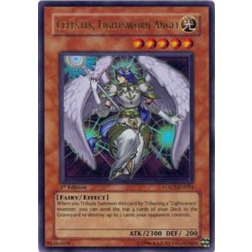 Celestia Lightsworn Angel (LODT-EN024) Ultra Rare 1st