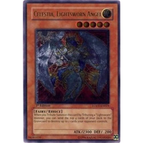 Celestia Lightsworn Angel (UTR) (LODT-EN024) Ultimate Rare