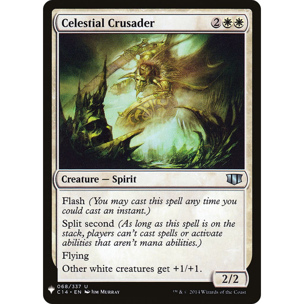 Celestial Crusader (PLST-C14-68) - Single
