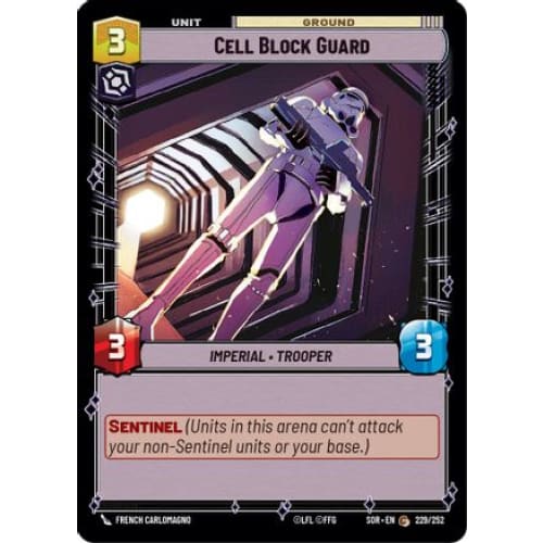 Cell Block Guard (229/252) - Spark of Rebellion - Single