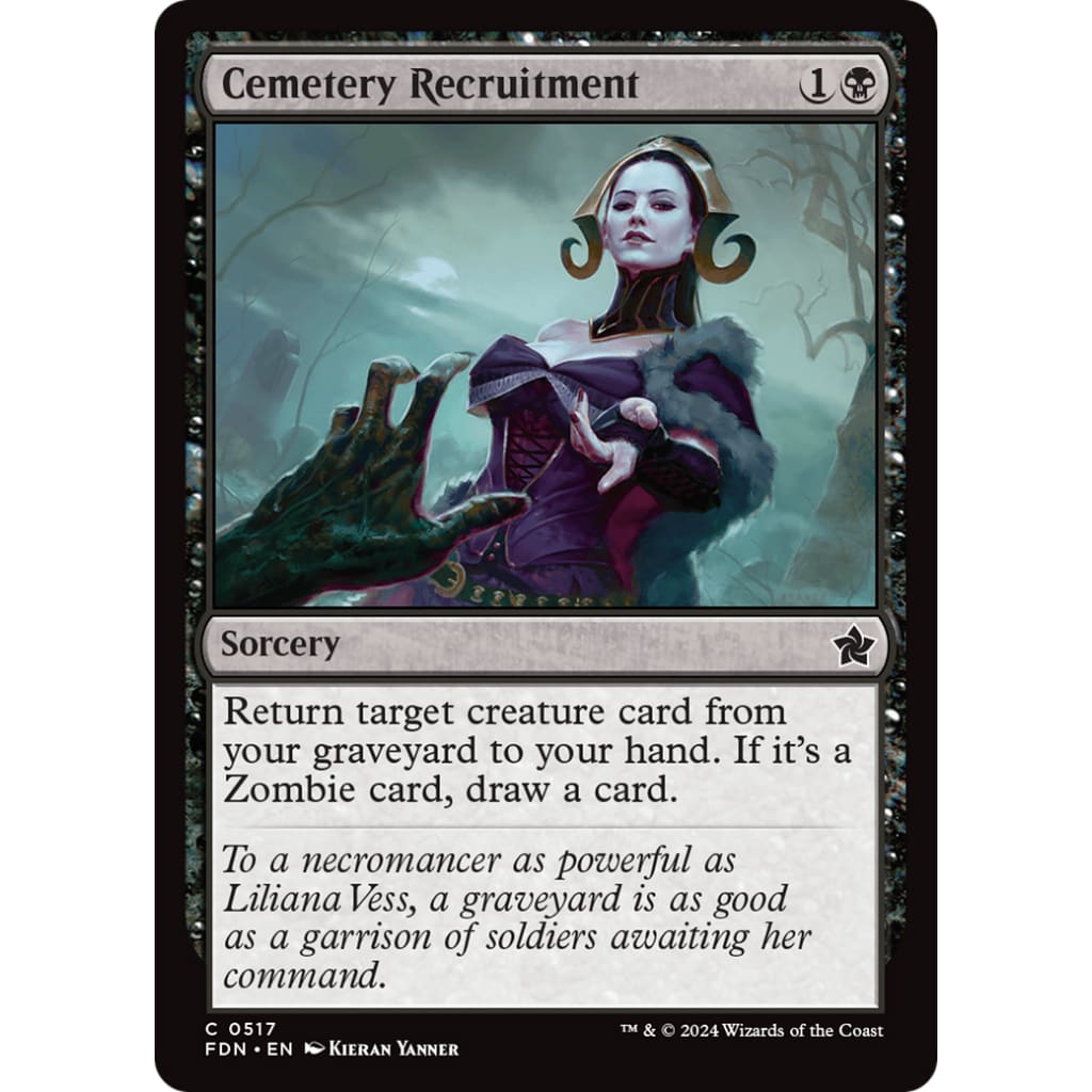 Cemetery Recruitment (FDN-517) - Single