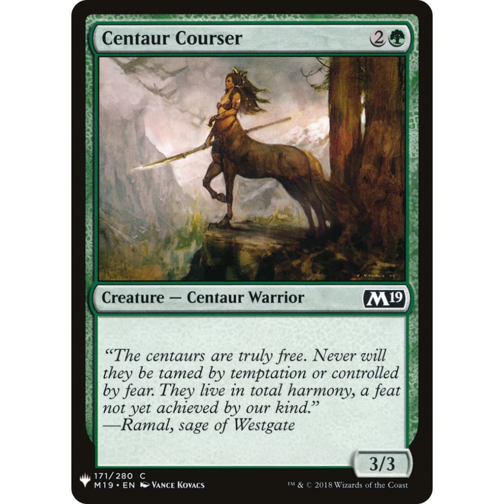 Centaur Courser (PLST-M19-171) - Single