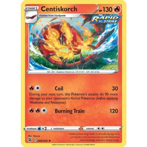 Centiskorch (048/264) Rare Classic - Single