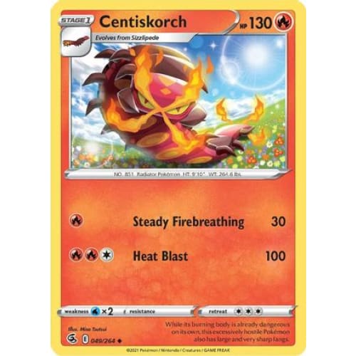 Centiskorch (049/264) Uncommon - Single