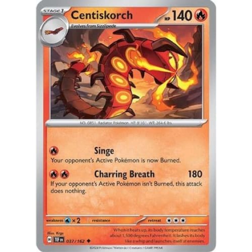 Centiskorch (37) Uncommon - Single