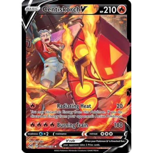 Centiskorch V (TG14/030) Holo Rare Holofoil - Single