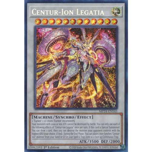 Centur-Ion Legatia - MP24-EN145 Prismatic Secret Rare 1st
