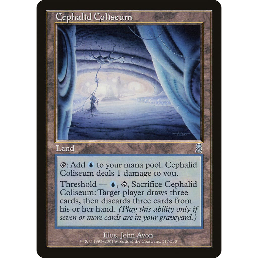 Cephalid Coliseum (ODY-317) Foil - Single
