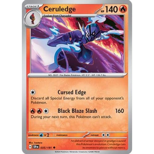 Ceruledge (35) Uncommon - Single