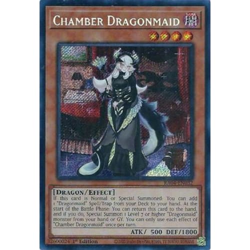 Chamber Dragonmaid (Secret Rare) - RA04-EN032 Secret Rare