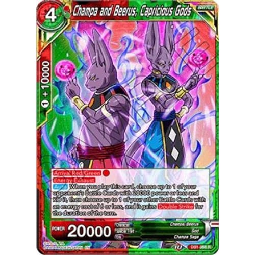 Champa and Beerus Capricious Gods (Draft Box 04 - Dragon