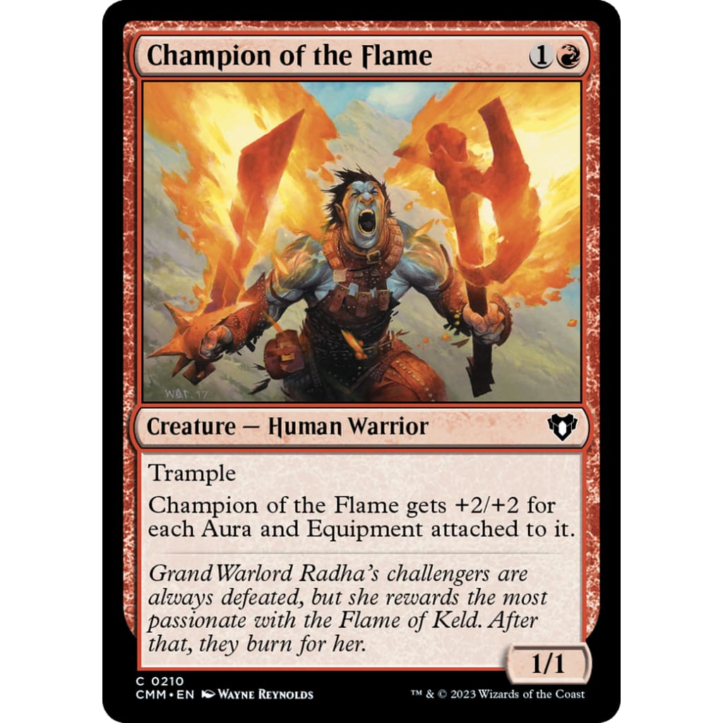 Champion of the Flame (CMM-210) - Single