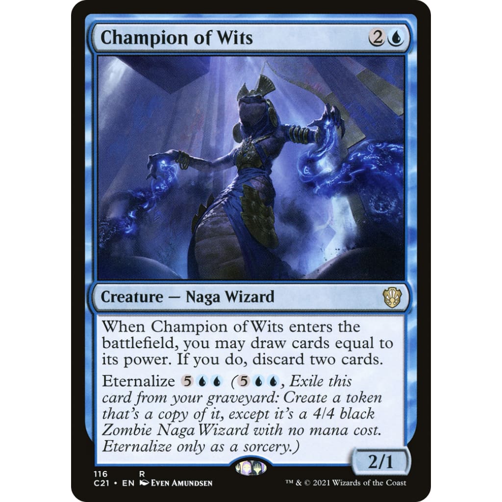 Champion of Wits (C21-116) - Single